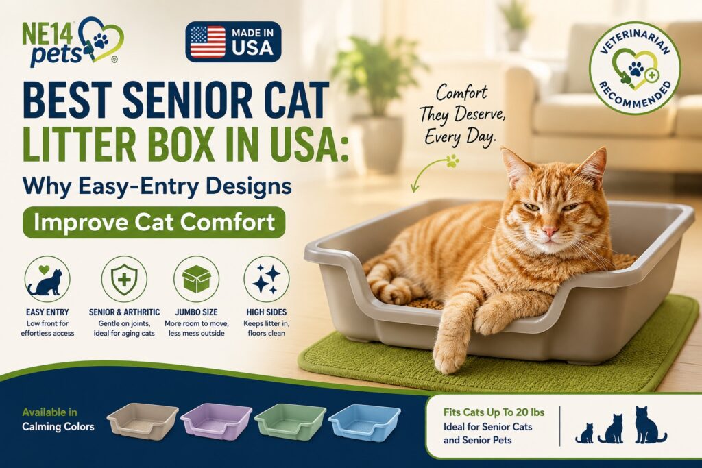 Best Senior Cat Litter Box in USA